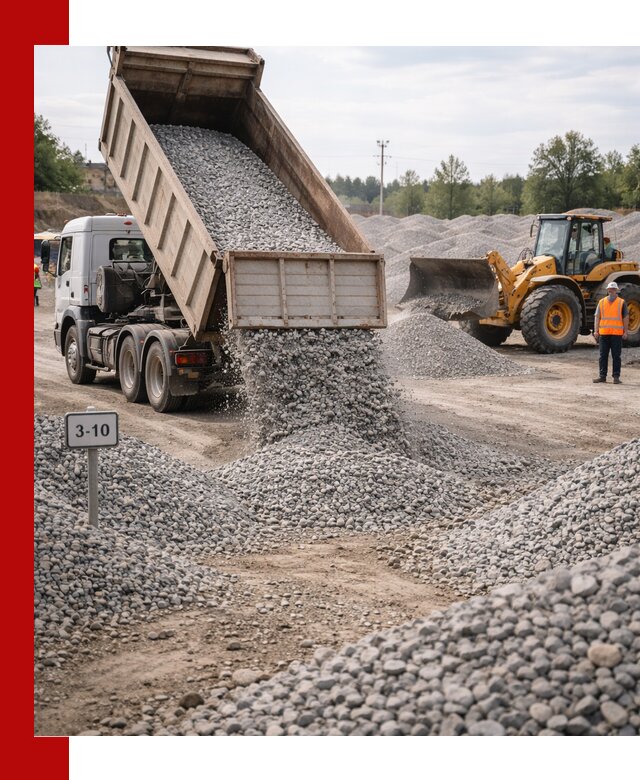 Гранитный щебень фракции 3–10: доставка и продажа в Дзержинске