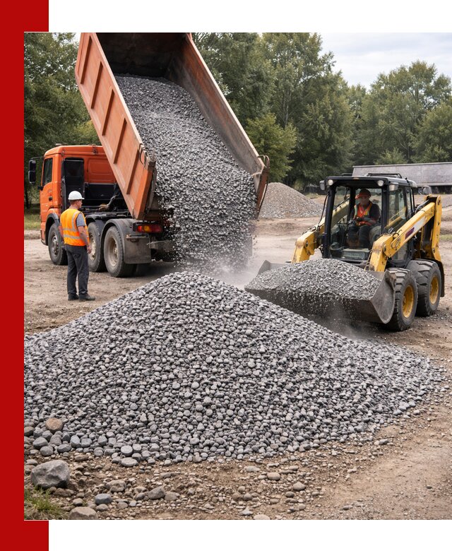 Купить гранитный щебень фракции 5–10 в Дзержинске с доставкой