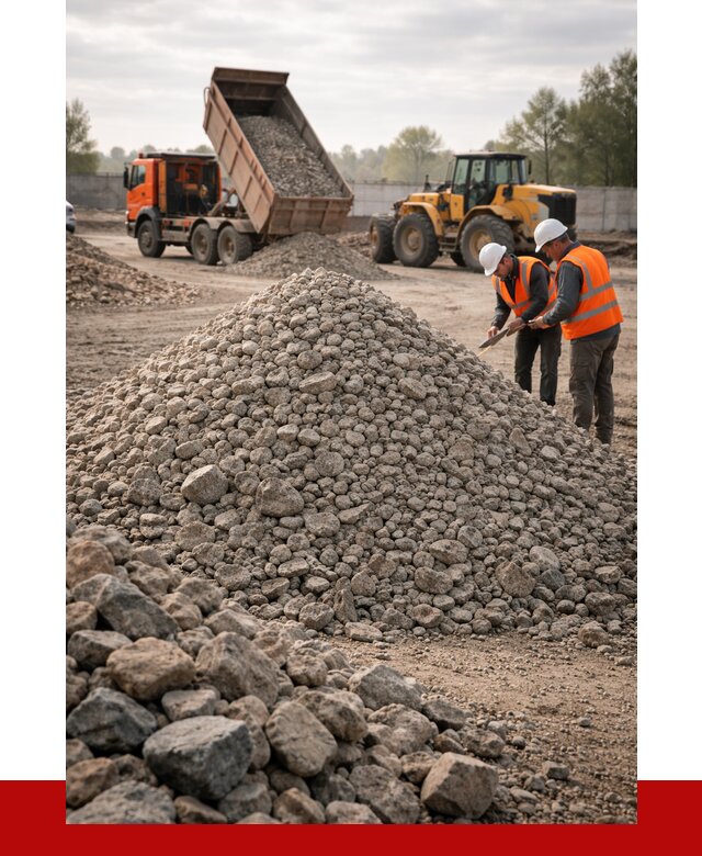 Гранитный щебень фракция 40-70 в Дзержинске от 2542 руб ПРОНЕРУДДзр