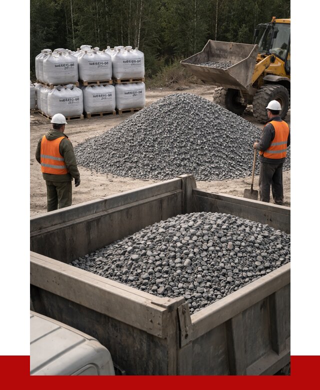 Щебень габбро диабаз 20-40 в Дзержинске от 3457 руб. | ПРОНЕРУДДзр