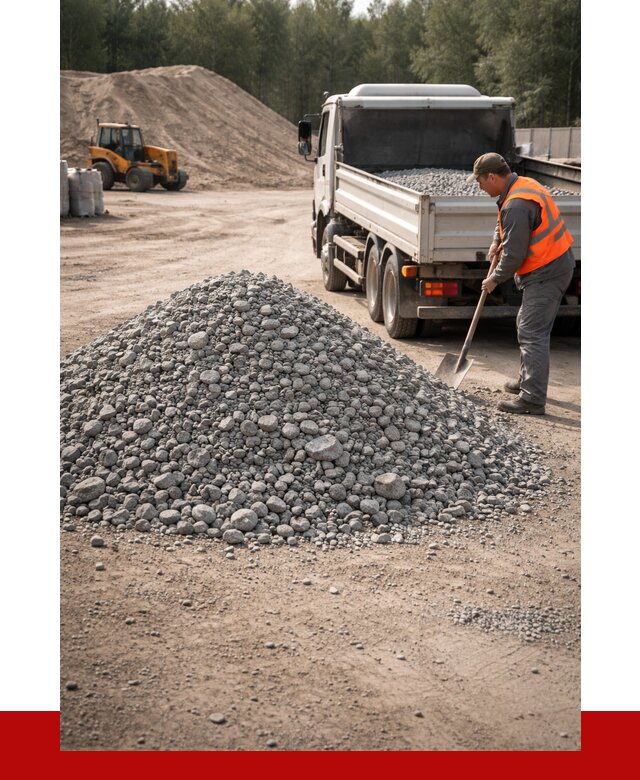 Гравийный щебень фракция 5-10 в Дзержинске от 2237 р. | ПРОНЕРУДДзр