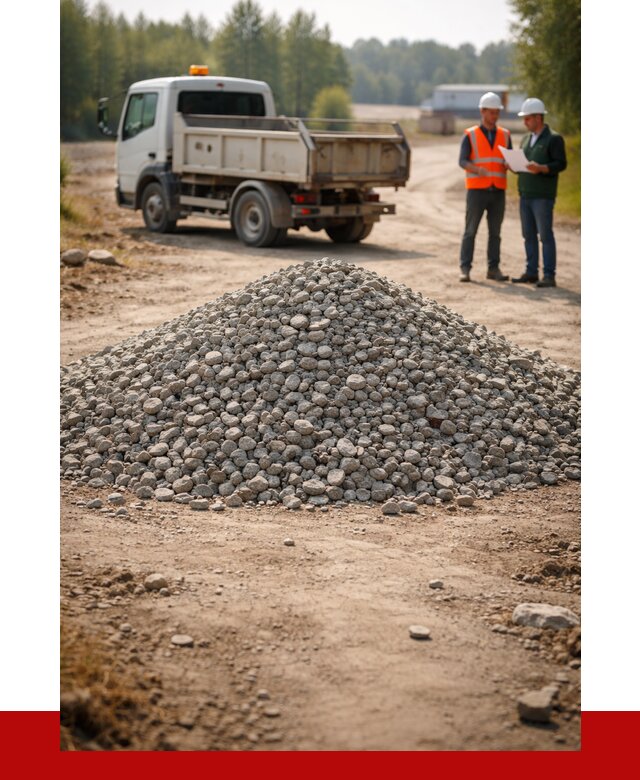 Гравийный щебень фракция 20-40 в Дзержинске от 1220 р. | ПРОНЕРУДДзр
