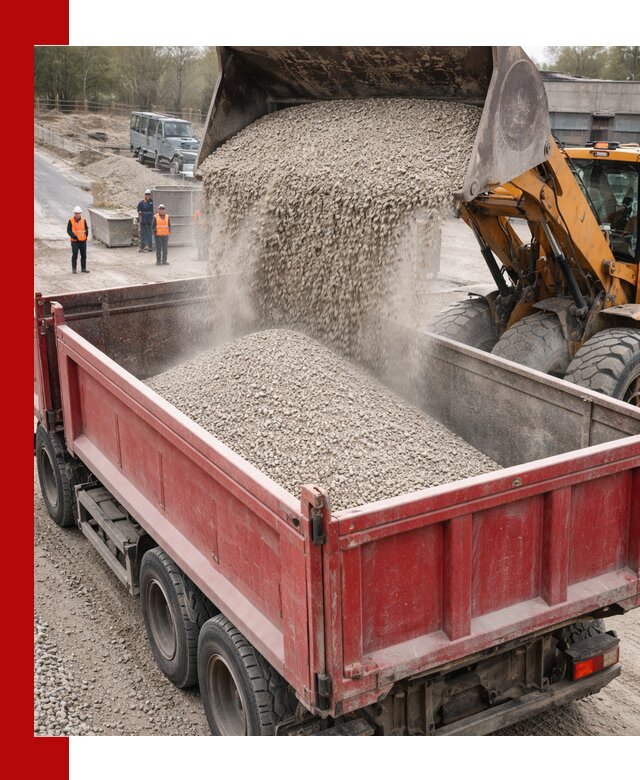 Купить известняковый щебень фракции 0-5 с доставкой в Дзержинске