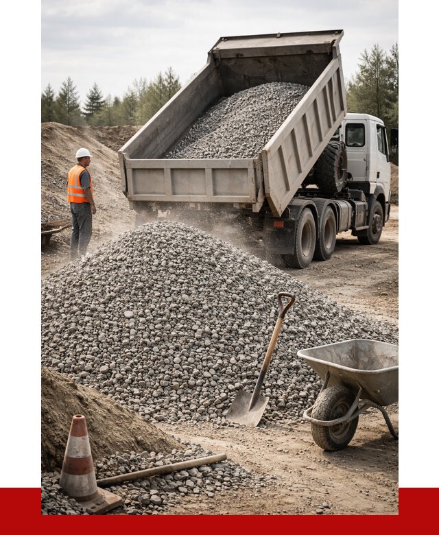 Купить вторичный щебень в Дзержинске от 1525 р. - ПРОНЕРУДДзр