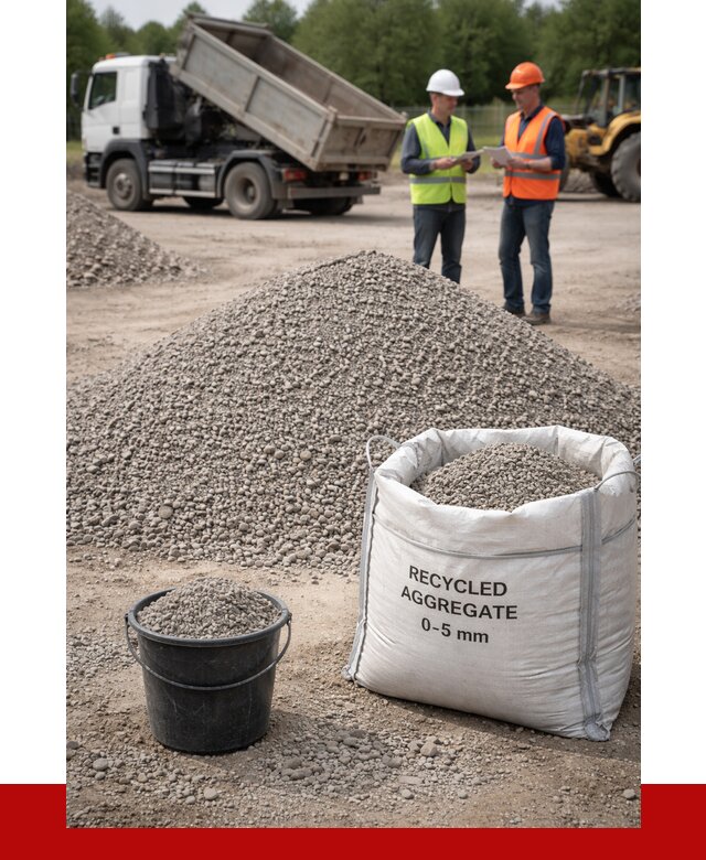 Вторичный щебень фракция 0-5 в Дзержинске от 1627 р. ПРОНЕРУДДзр