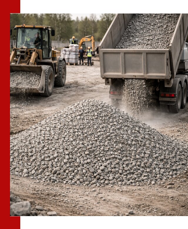 Вторичный щебень фракции 5-20 в Дзержинске — доставка и продажа крупнотоннажно