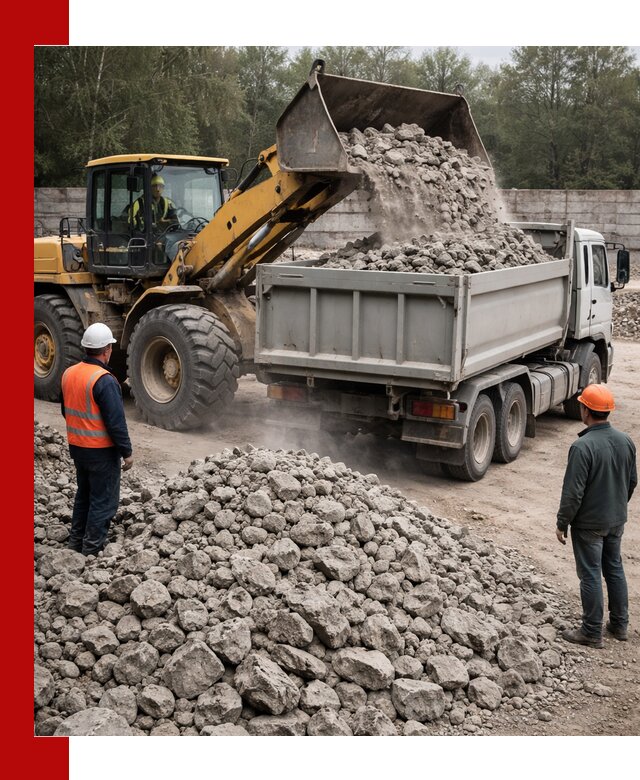 Вторичный щебень фракция 70–150 в Дзержинске с доставкой