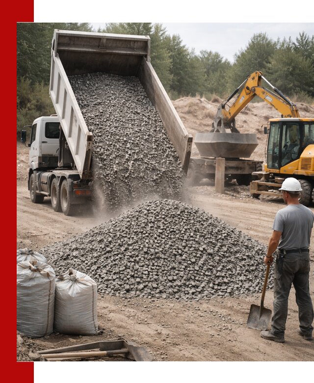 Доставка и продажа бетонного щебня в Дзержинске