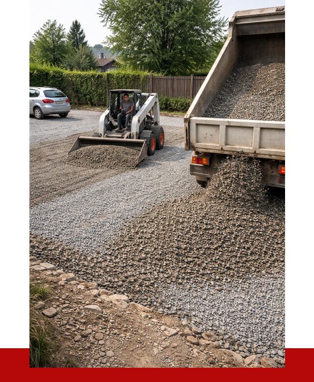 Щебень для парковки в Дзержинске с доставкой от 1220 р.| ПРОНЕРУДДзр