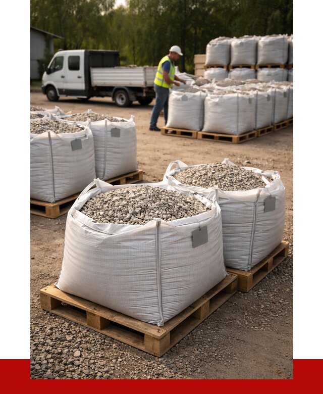 Щебень в мешках с доставкой в Дзержинске от 4270 р. | ПРОНЕРУДДзр