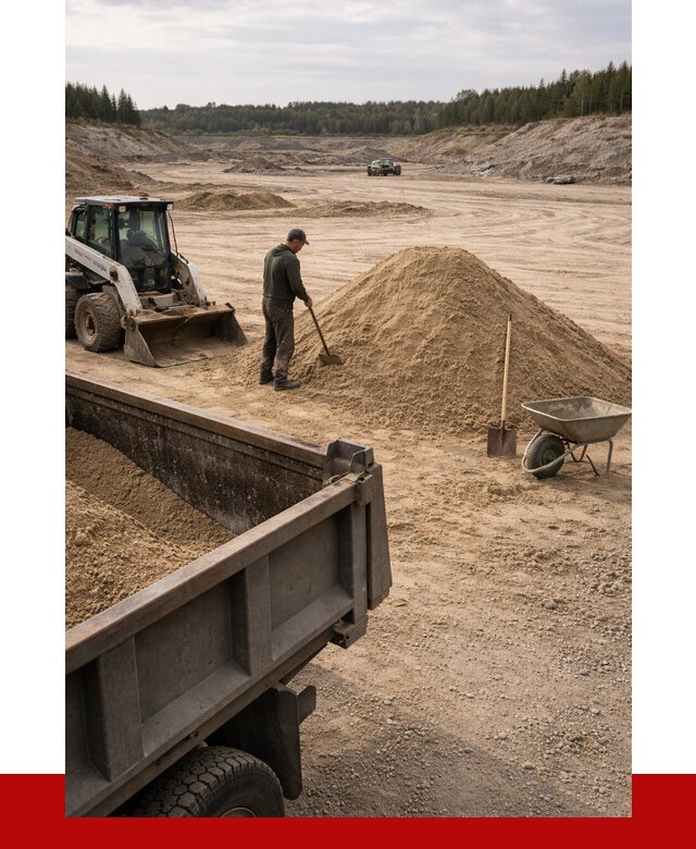 Карьерный песок среднезернистый в Дзержинске, от 2237 р. ПРОНЕРУДДзр