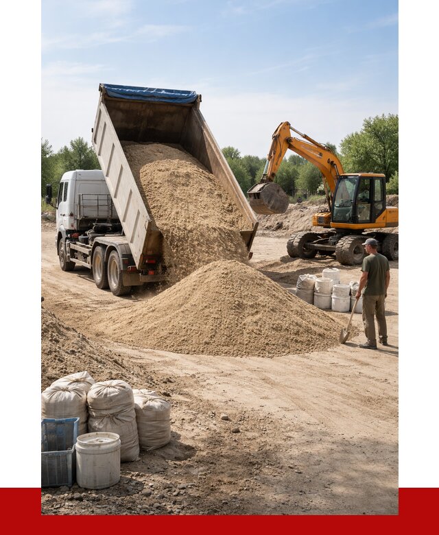 Купить речной песок в Дзержинске от 1220 р. за куб | ПРОНЕРУДДзр