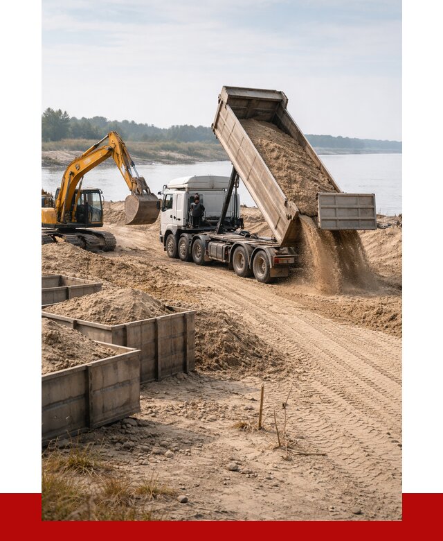 Купить намывной песок в Дзержинске от 1525 р., ПРОНЕРУДДзр