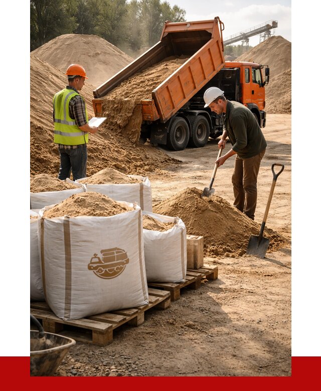 Строительный песок в Дзержинске от 2237 р. с доставкой, ПРОНЕРУДДзр