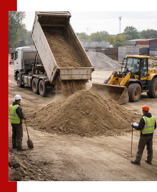 Доставка и продажа пескогрунта оптом и в розницу в Дзержинске