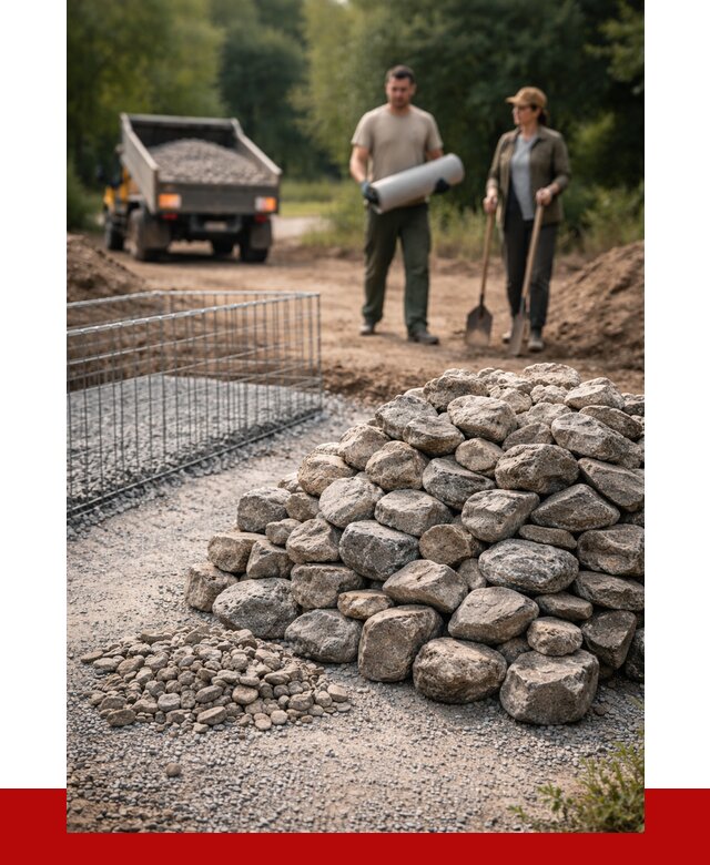 Камень для габионов фракция 100-200 в Дзержинске от 4880 р. | ПРОНЕРУДДзр