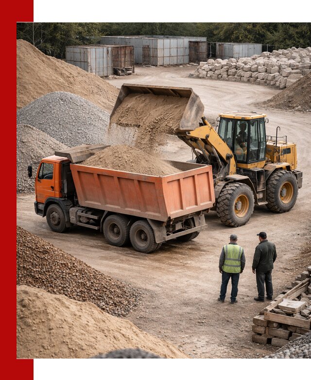 Доставка сыпучих смесей и смесей для стройки в Дзержинске