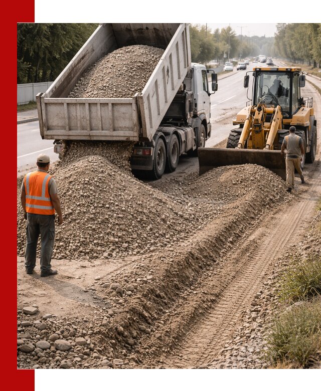 Опгс для устройства дорог и подсыпки в Дзержинске