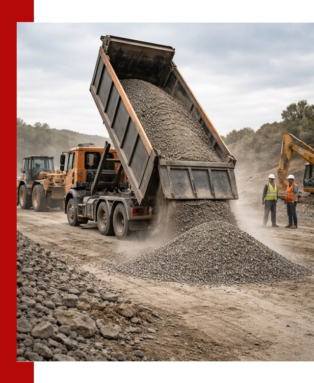 Щебёночно-песчаная смесь ЩПС С1 с доставкой в Дзержинске