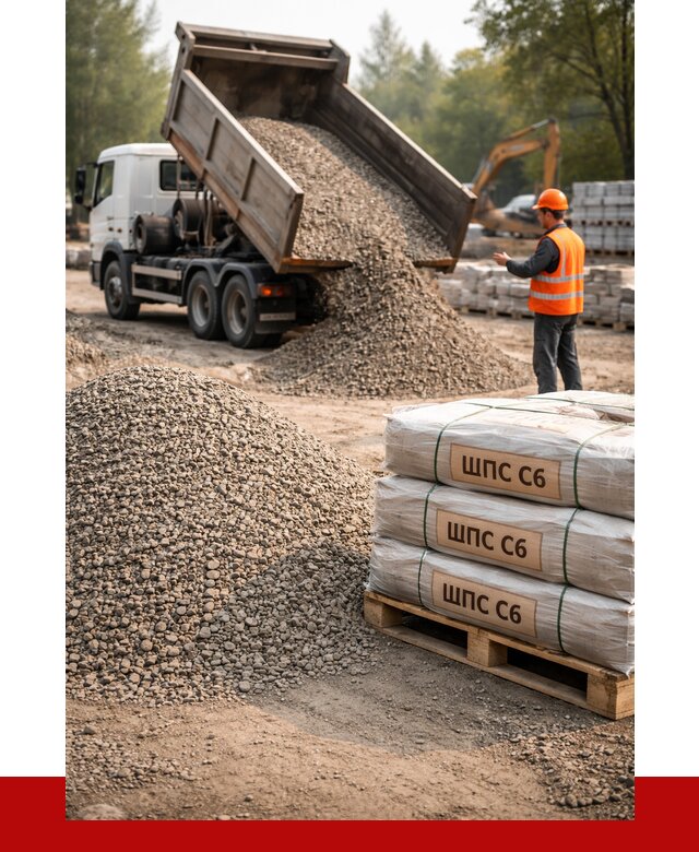 ЩПС С6 в Дзержинске с доставкой от 2237 р. за куб | ПРОНЕРУДДзр