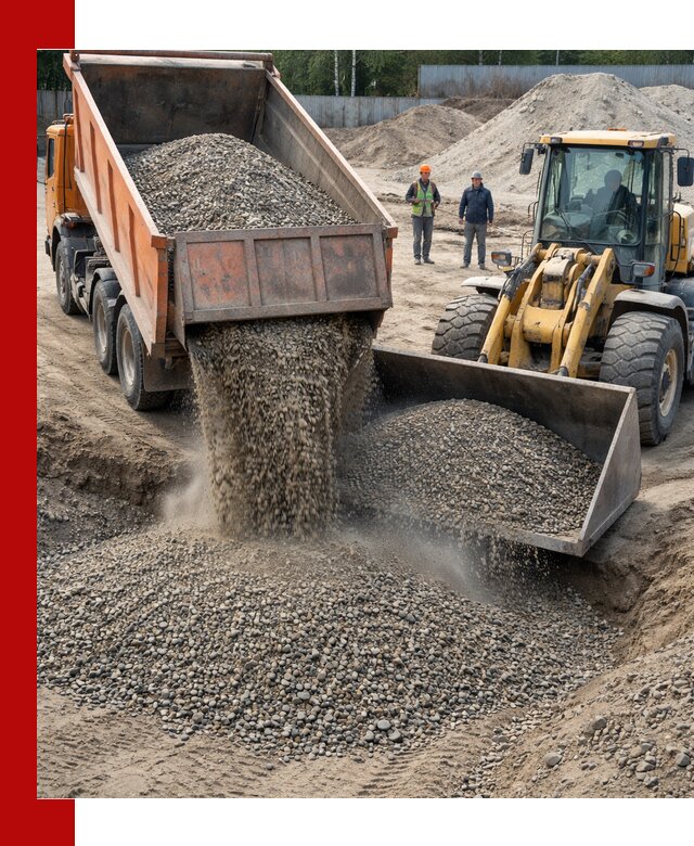 Доставка щпс С9 самосвалами по выгодным тарифам в Дзержинске