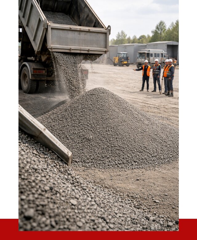 Гравийный отсев 0-5 в Дзержинске от 1220 р. с доставкой | ПРОНЕРУДДзр