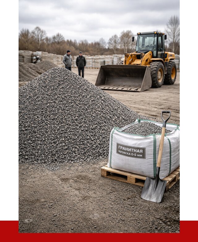Купить гранитную крошку в Дзержинске от 4880 р. с доставкой | ПРОНЕРУДДзр