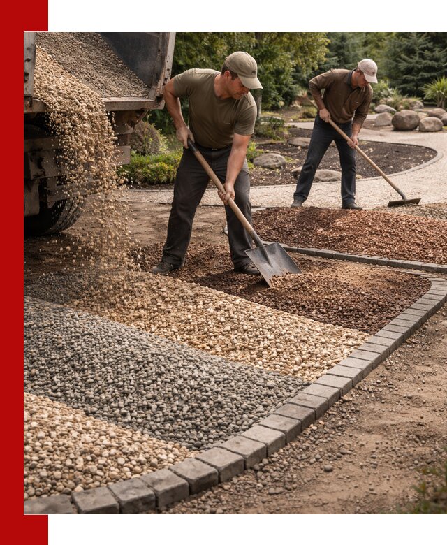 Декоративная крошка для ландшафта в Дзержинске — продажа и доставка