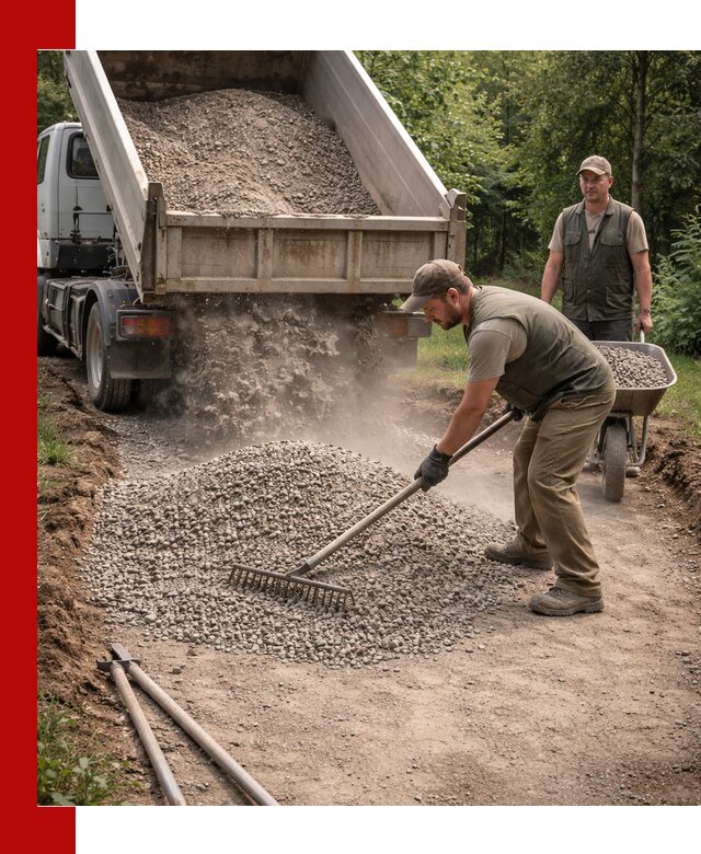 Каменная крошка для дорожек с доставкой в Дзержинске