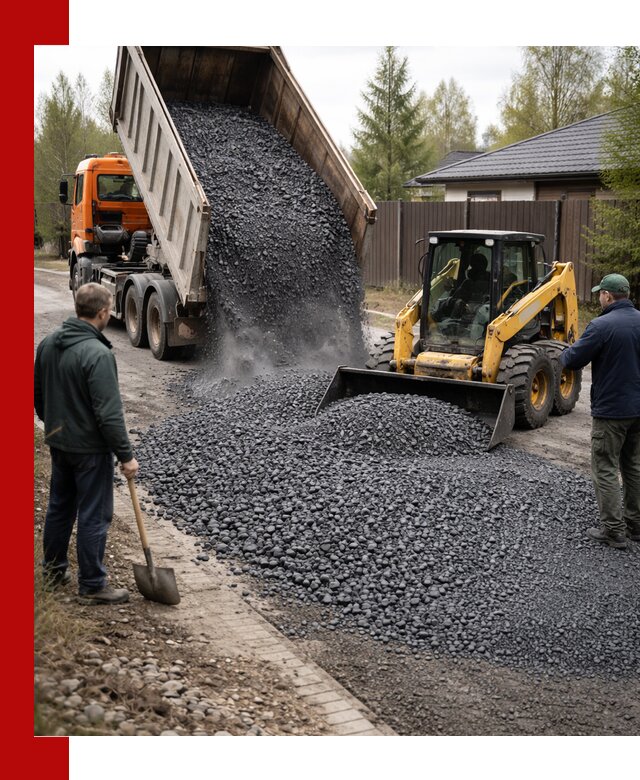 Крошка габбро с доставкой в Дзержинске для строительных работ