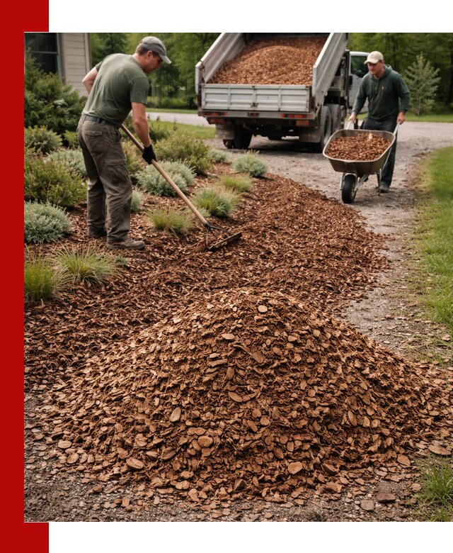 Крошка для мульчирования с доставкой в Дзержинске
