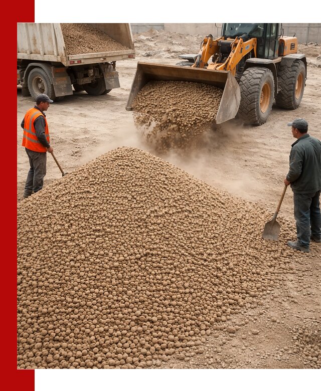 Керамзит фракция 10-20 с доставкой в Дзержинске