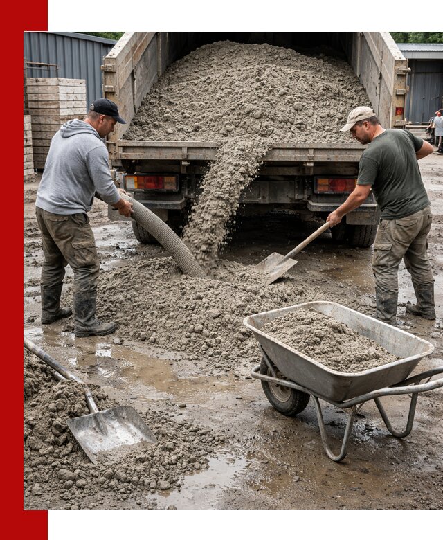 Цементно-песчаная смесь М150 доставка в Дзержинске