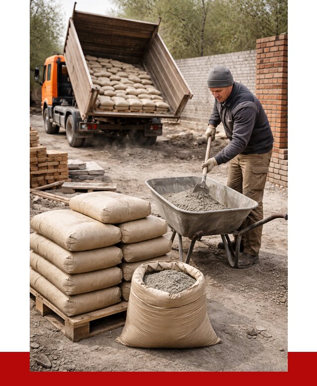 Купить сухую смесь для кладки в Дзержинске от 1220 р. | ПРОНЕРУДДзр