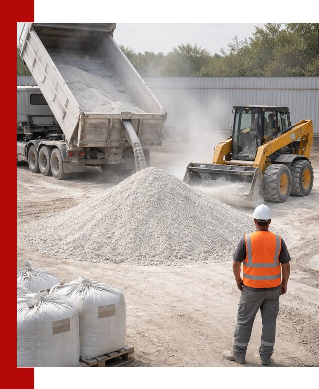 Доставка и продажа известняковой муки в Дзержинске