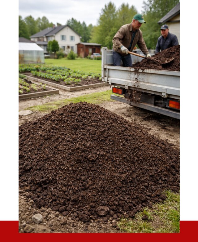 Плодородный грунт в Дзержинске с доставкой от 4270 р. | ПРОНЕРУДДзр