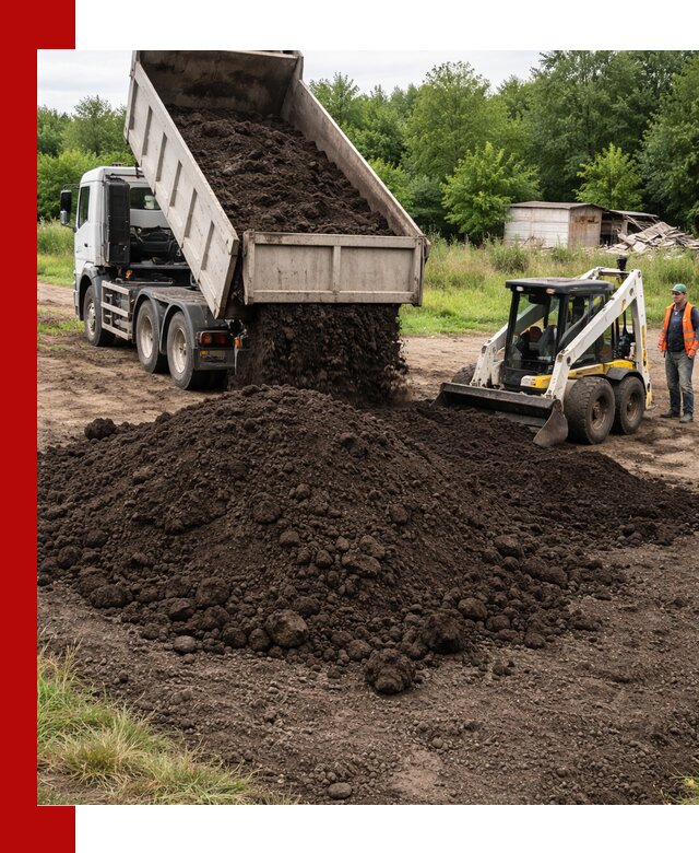 Поставка плодородной земли с доставкой самосвалом в Дзержинске
