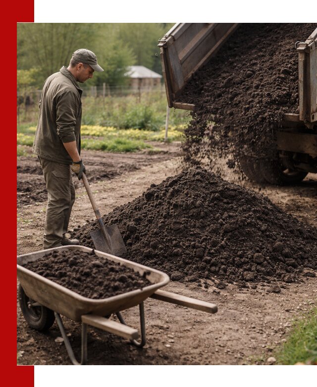 Доставка качественной земли для огорода в Дзержинске