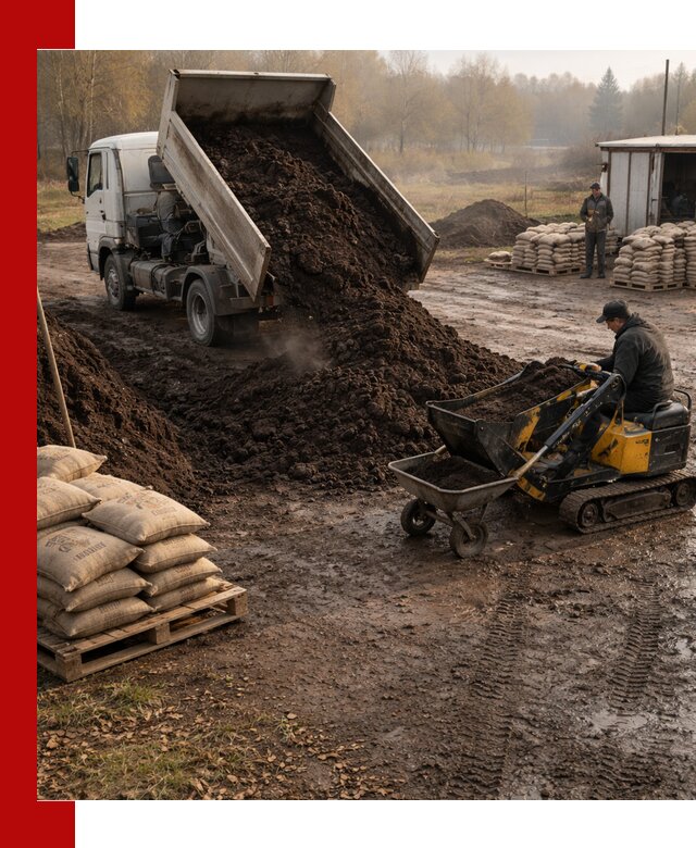 Кислый торф в доставке по выгодным ценам в Дзержинске