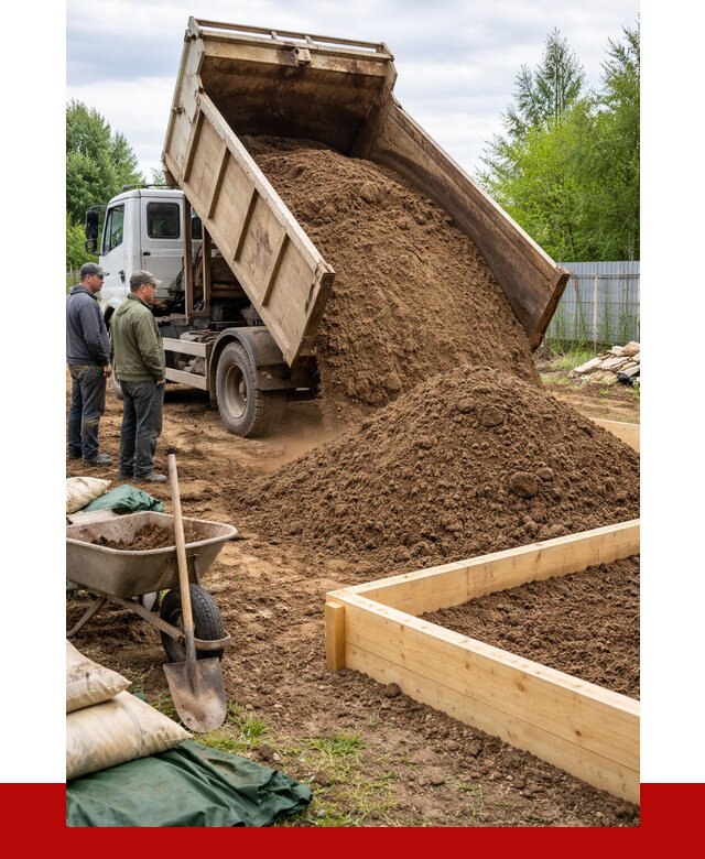 Торфо песчаная смесь в Дзержинске с доставкой от 1881 р. | ПРОНЕРУДДзр