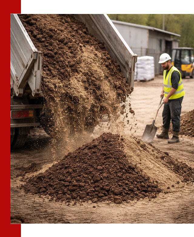 Доставка торфо-песчаной смеси в Дзержинске для строительства и озеленения