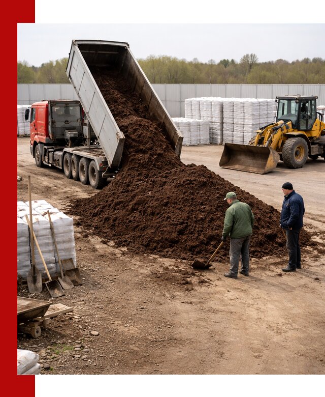 Доставка торфяных смесей оптом и в розницу в Дзержинске