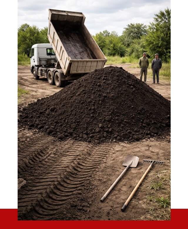 Купить чернозем навалом в Дзержинске от 1220 р. за куб | ПРОНЕРУДДзр