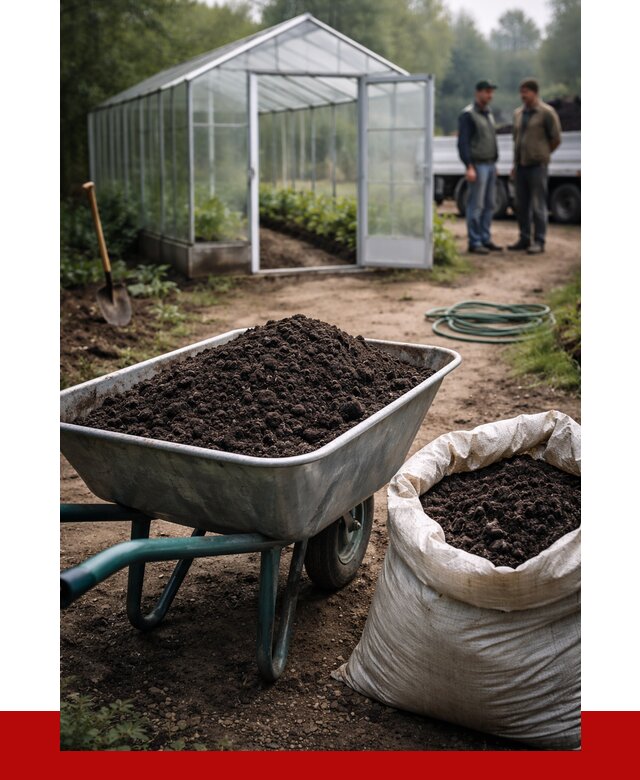 Чернозем для теплицы в Дзержинске с доставкой от 1525 р. | ПРОНЕРУДДзр