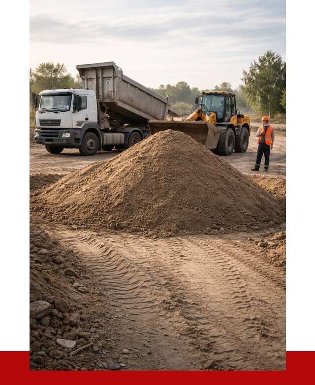 Купить песчаный грунт с доставкой в Дзержинске от 4270 р. | ПРОНЕРУДДзр