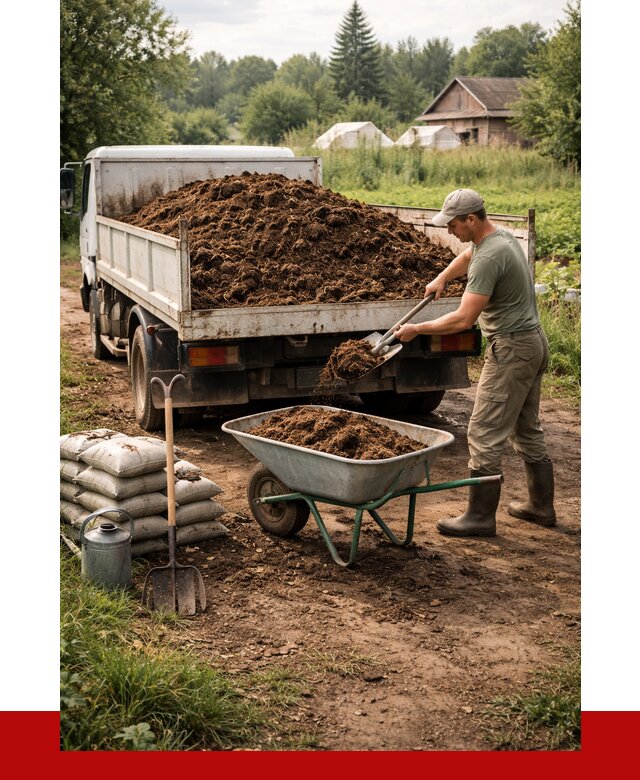 Купить коровий навоз с доставкой в Дзержинске от 1830 р. | ПРОНЕРУДДзр