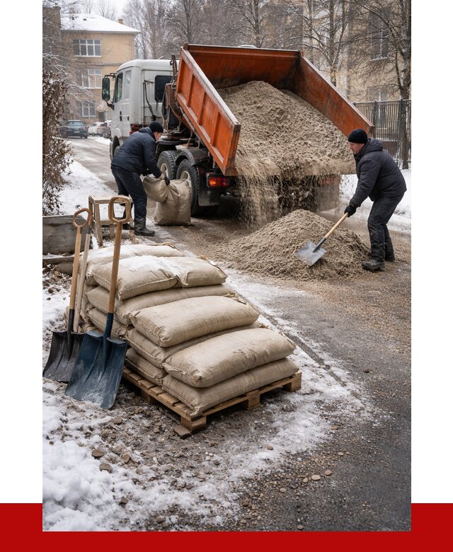Противогололедные материалы оптом в Дзержинске от 4270 р. | ПРОНЕРУДДзр