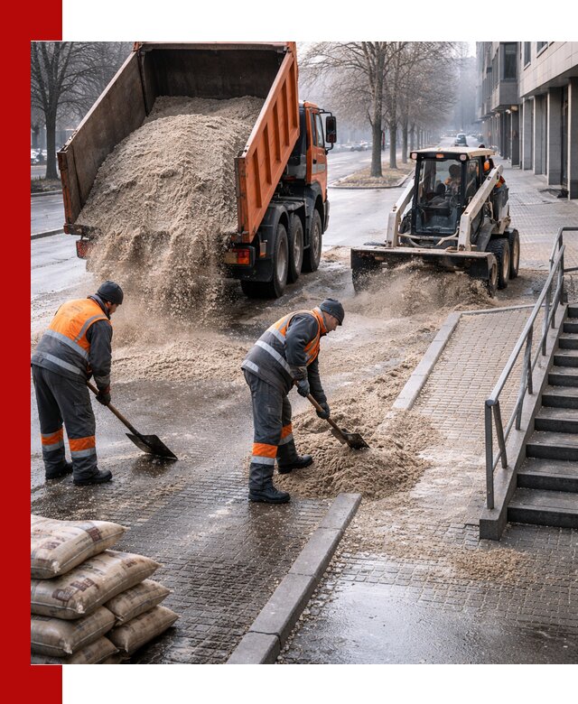Поставка противогололедных материалов в Дзержинске