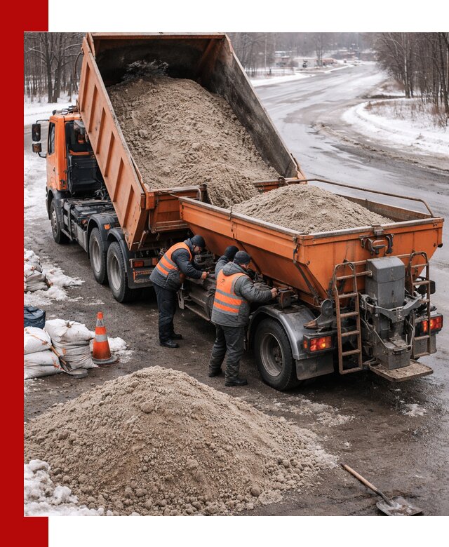 Поставка и вывоз пескосоля в Дзержинске оптом и в розницу