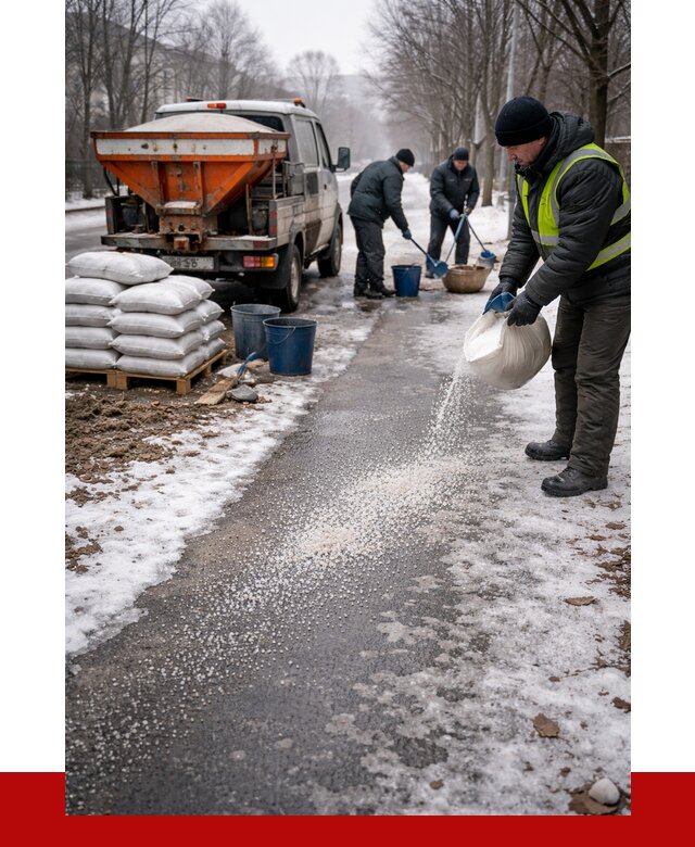 Реагент против гололеда в Дзержинске с доставкой от 4575 р. | ПРОНЕРУДДзр